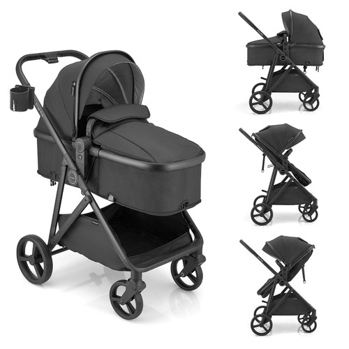 Gromast baby stroller - 3-in-1,